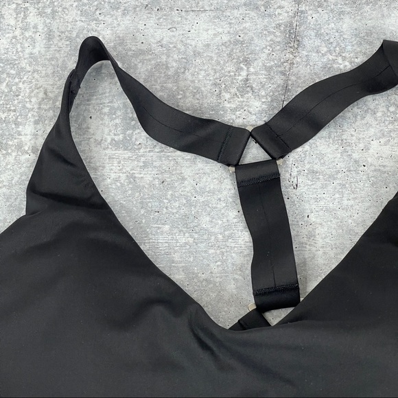 NWT Athleta Ascent Padded Sport Bra Black XL - Picture 8 of 9